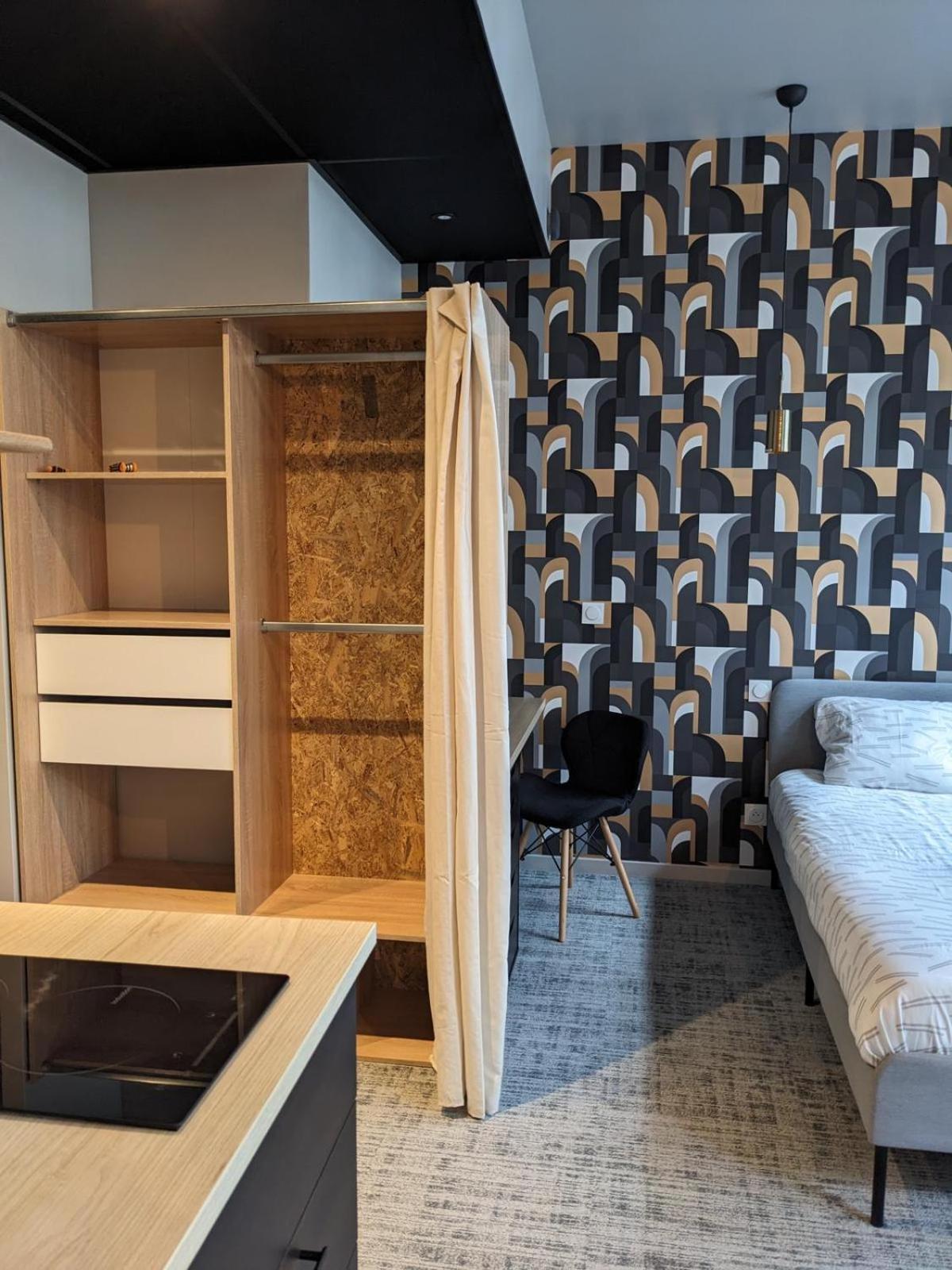 Le 12 Wifi Cosy Parking 3 Daire Saint-Etienne  Dış mekan fotoğraf