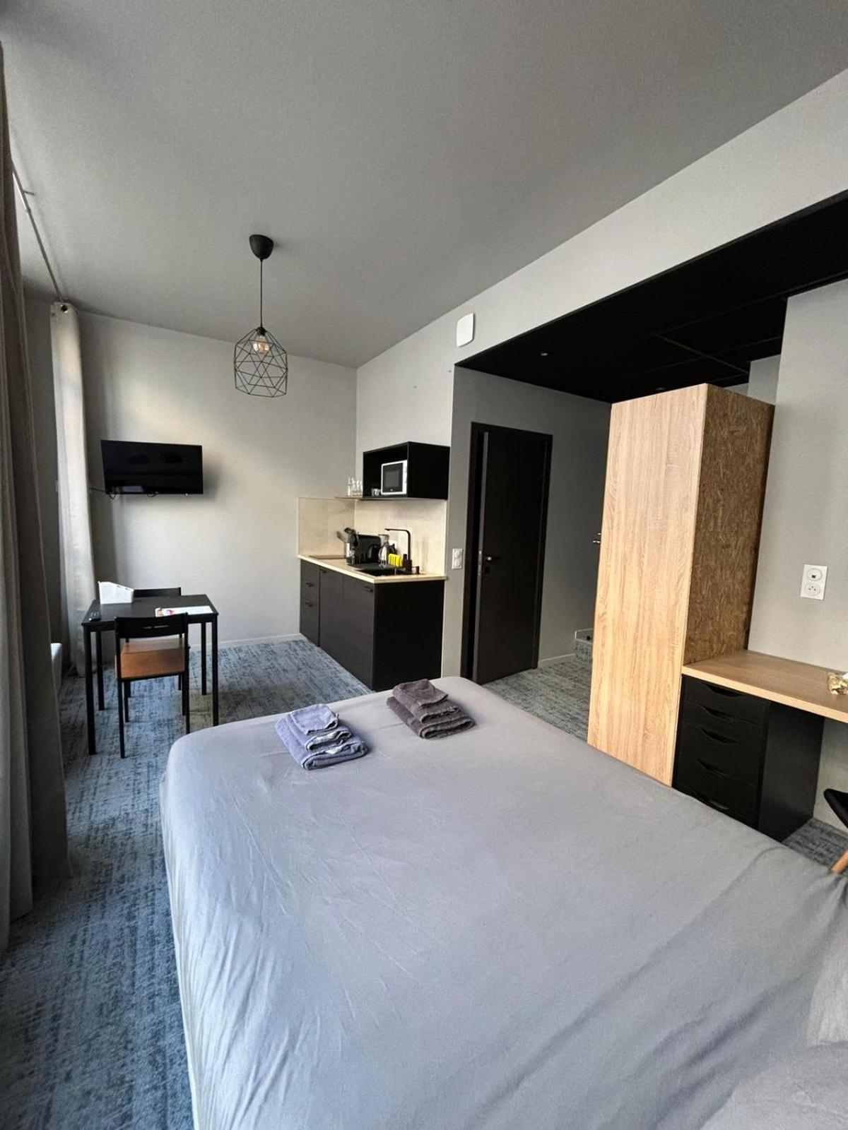Le 12 Wifi Cosy Parking 3 Daire Saint-Etienne  Dış mekan fotoğraf